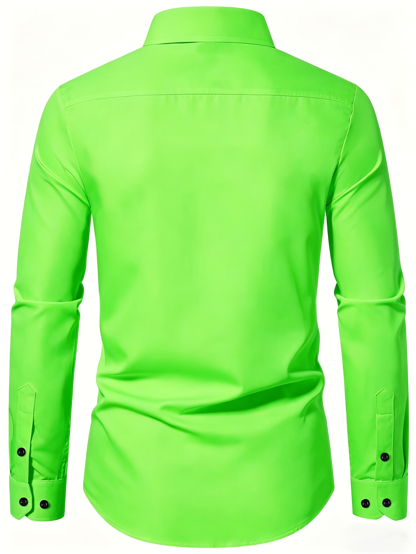 neon green dress shirt mens formal fluorescent green lime green button up shirt
