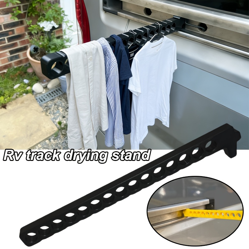 A Drying Rack For Rv Tracks, Compatible With The Door Tracks Of For , For , And Relay. Lightweight, Easy To Store, And A Practical Accessory For Rvs