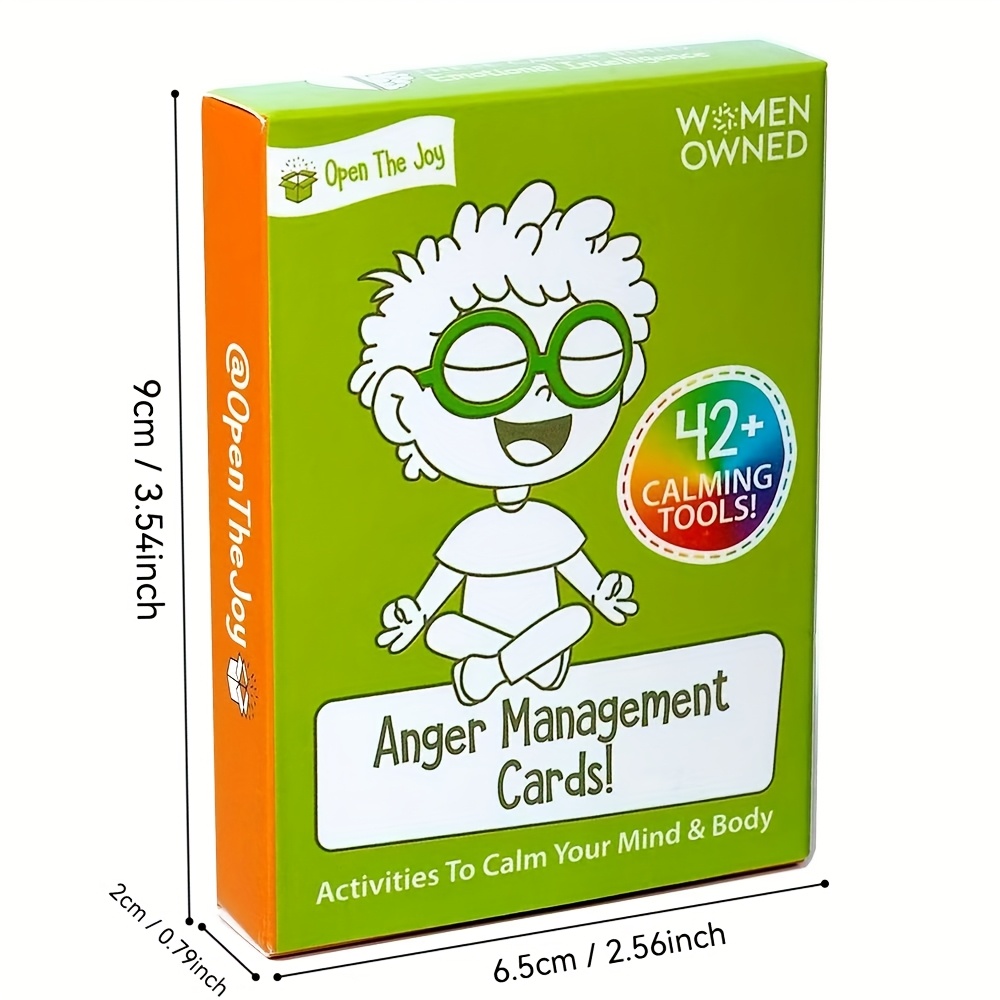 Emotional Control Mindfulness Cards, Perfect Gift for Any Occasion
