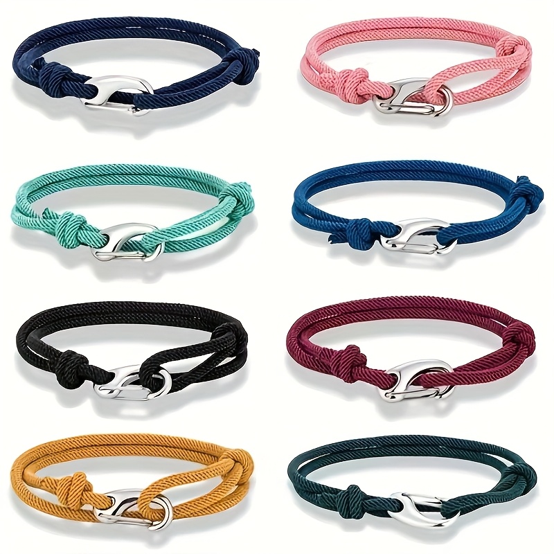 Adjustable Couple Bracelet Gift for Boyfriend - Double Layer Design