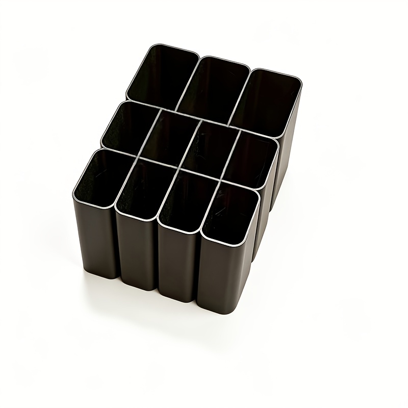 TEMU Organizzatore/Porta Cavi a 11 Scomparti, Scatola Gestione Cavi da Tavolo, Materiale Plastico, Accessorio per lo Stoccaggio Elettronico, per Casa