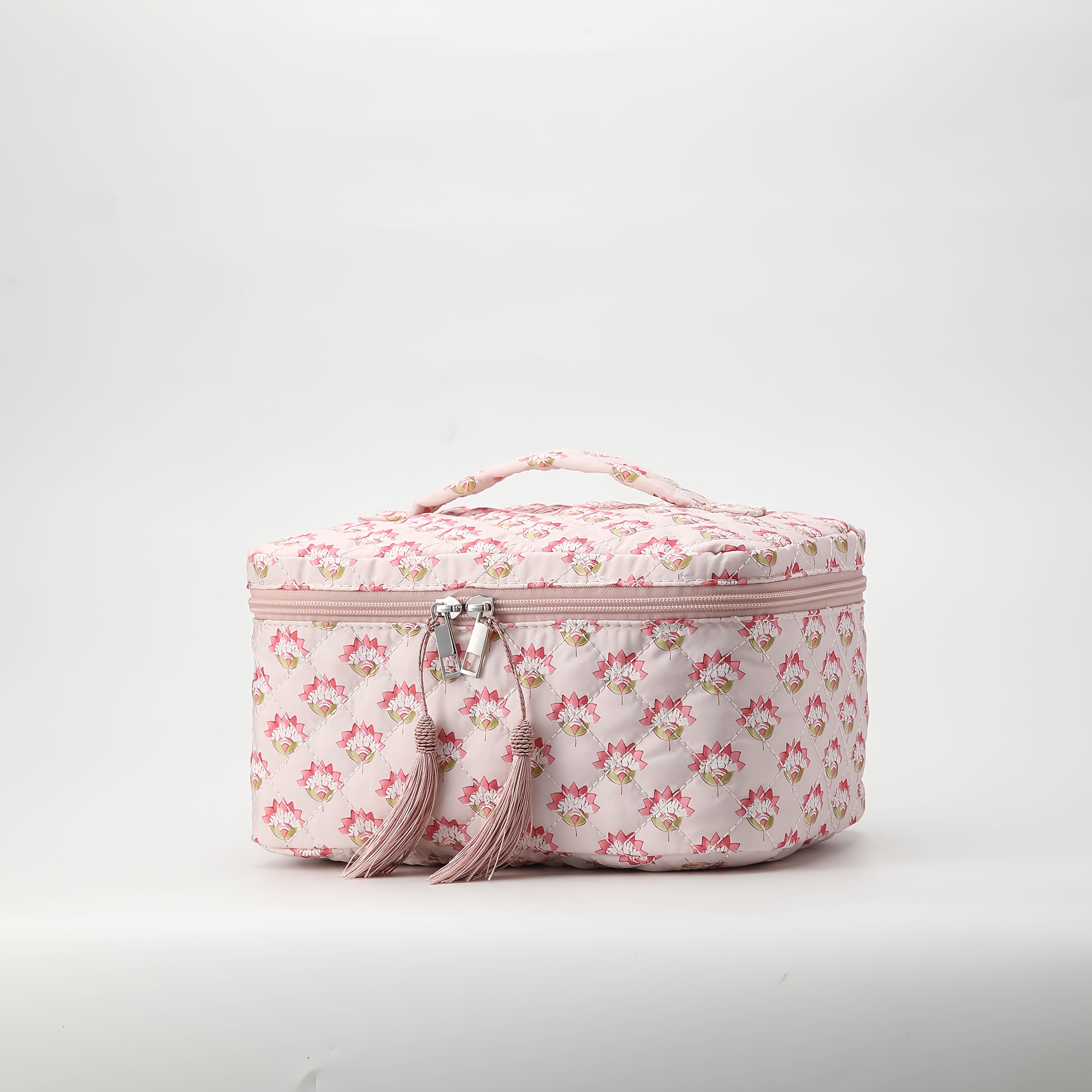 TEMU Sac à couches floral Mini sac à couches pour filles, sac à Cosmétique matelassé Sac à cosmétiques Sac de rangement pour couches pour maman et