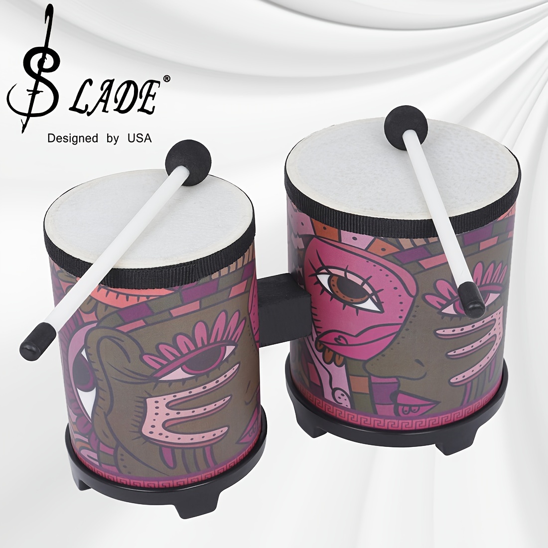 Tambor Djembe Estilo Dibujos AnimadosTambor Djembe Estilo Dibujos Animados  