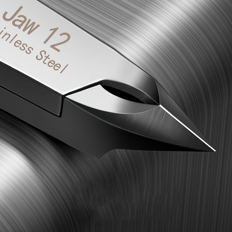 TEMU Cuticle Nippers Cutter Tool Stainless Steel Nail Cuticle Trimmer Remover With Pointed Blade Scissors Pedicure Manicure Tool For Nails Care And Toenails(silvery)