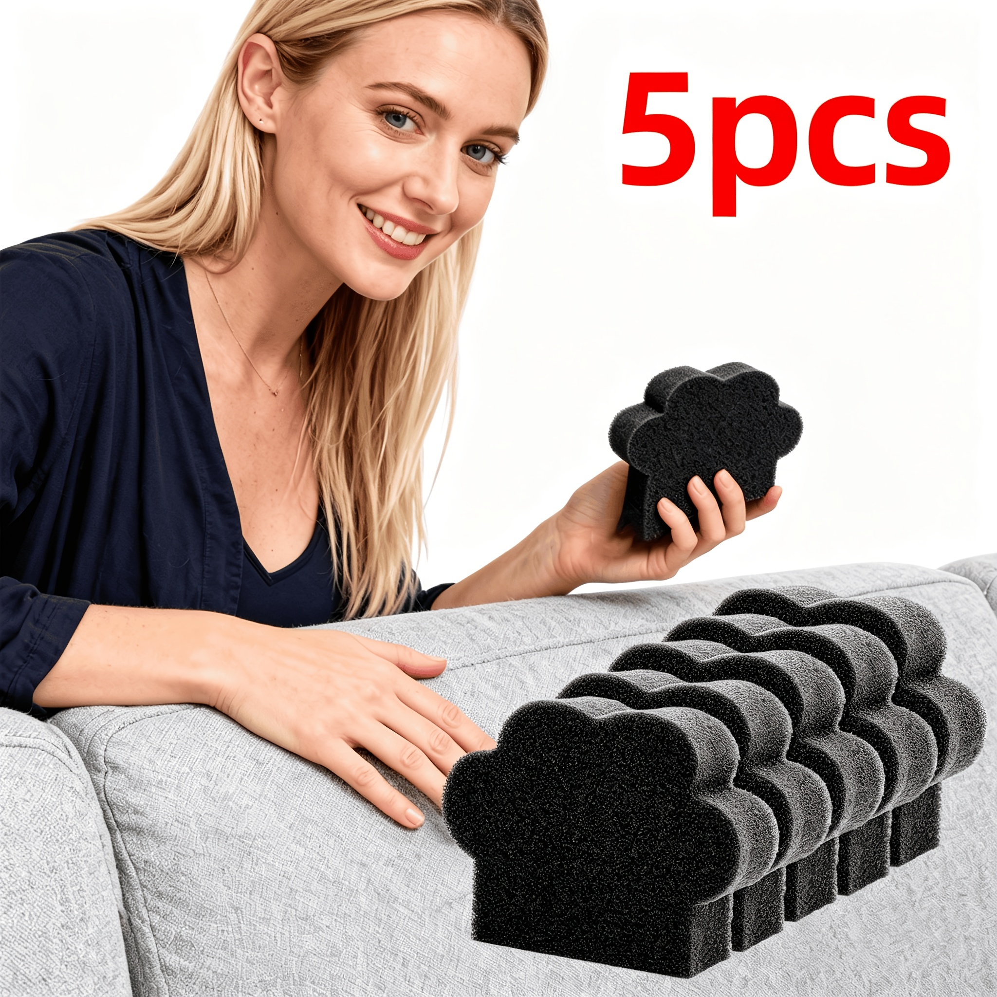 Image of 5pcs Washing Machine Hair Removers - Lint Filters For Pet Hair And Removal, Manual Drum Cleaners, No Electricity Needed, Laundry Additions For Owners