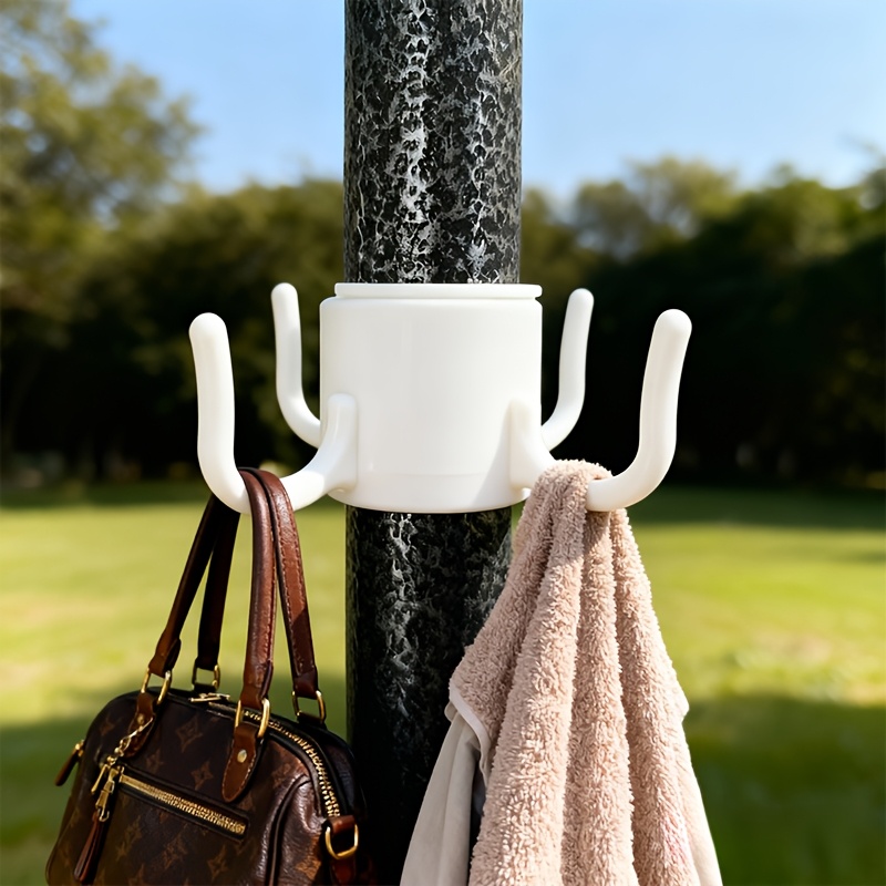 TEMU Adjustable Claw Beach Umbrella Hook, Suitable For Men And Women, Stable And , Durable Material, A Must For Outdoor Use, For Beach Lovers