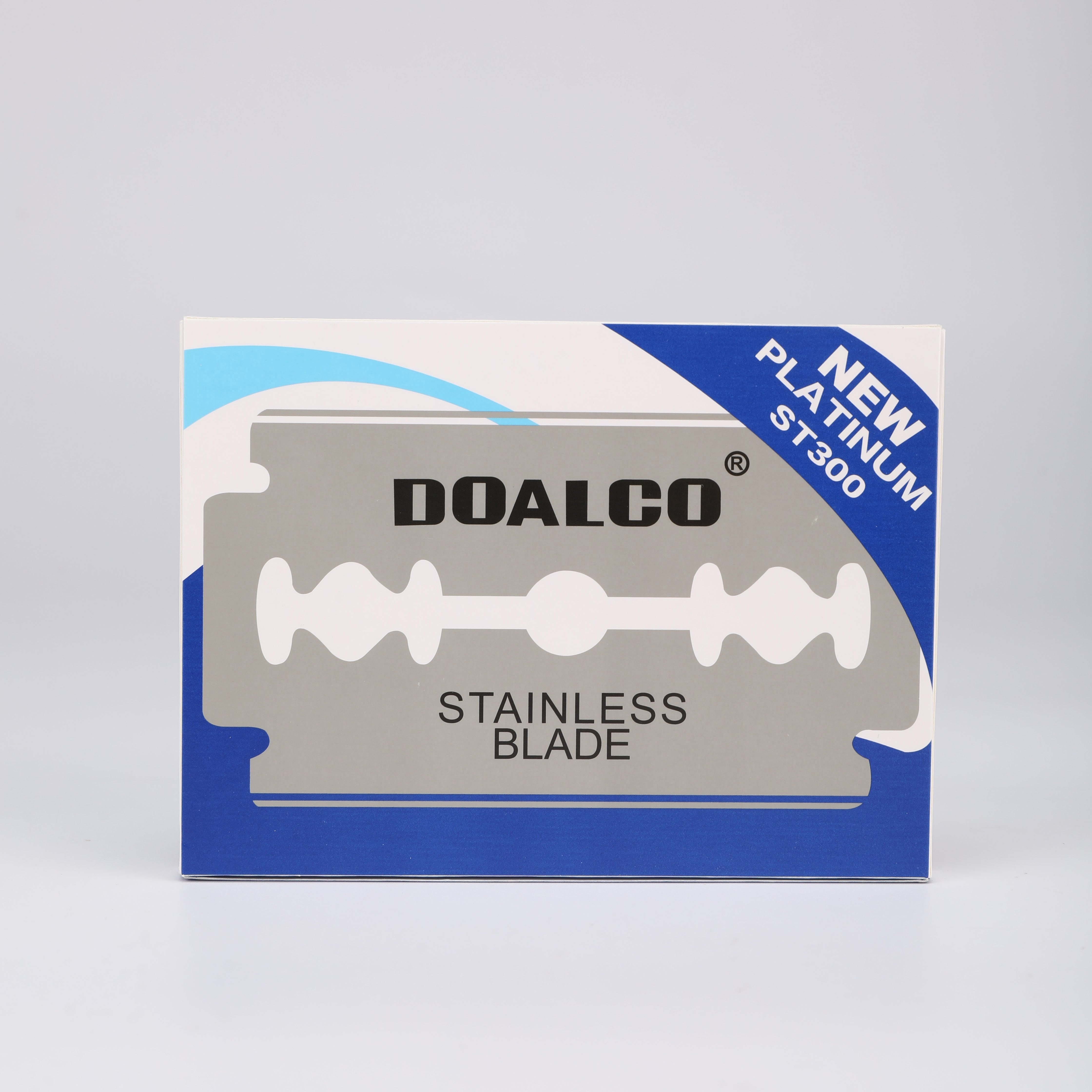 100pcs razor blades double edge razor blades mens safety razor blades for shaving stainless steel professional barber tool details 1