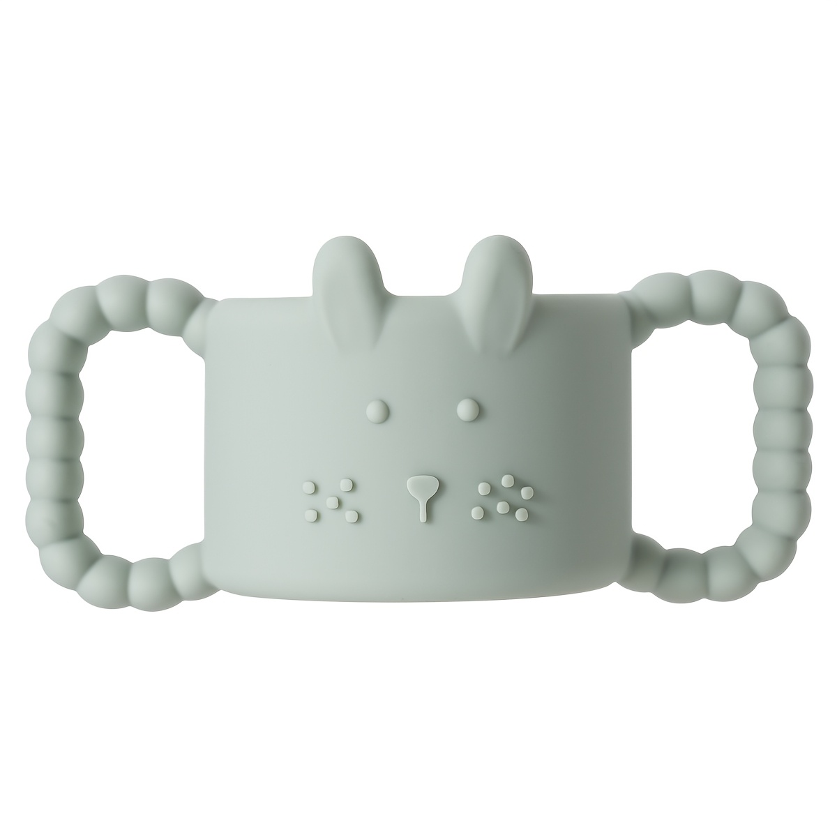 TEMU 1pc Rabbit Shaped Silicone Bottle Handle