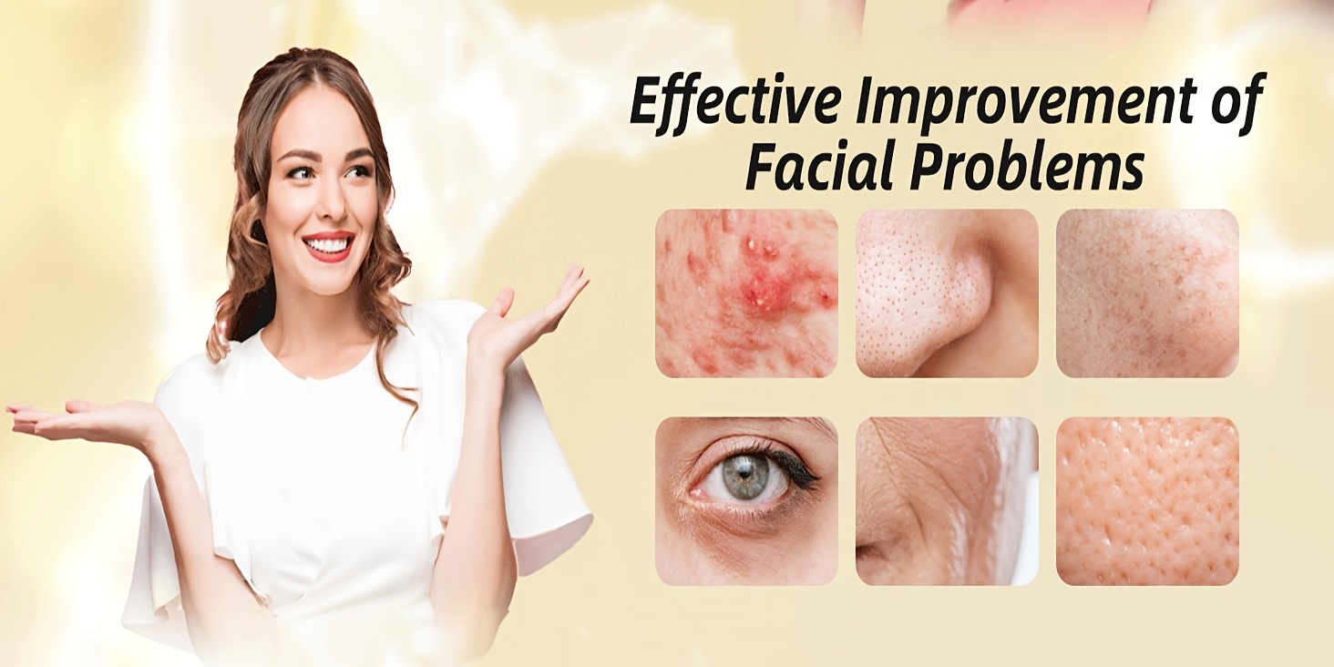 Escfu LED Facial Mask in Use