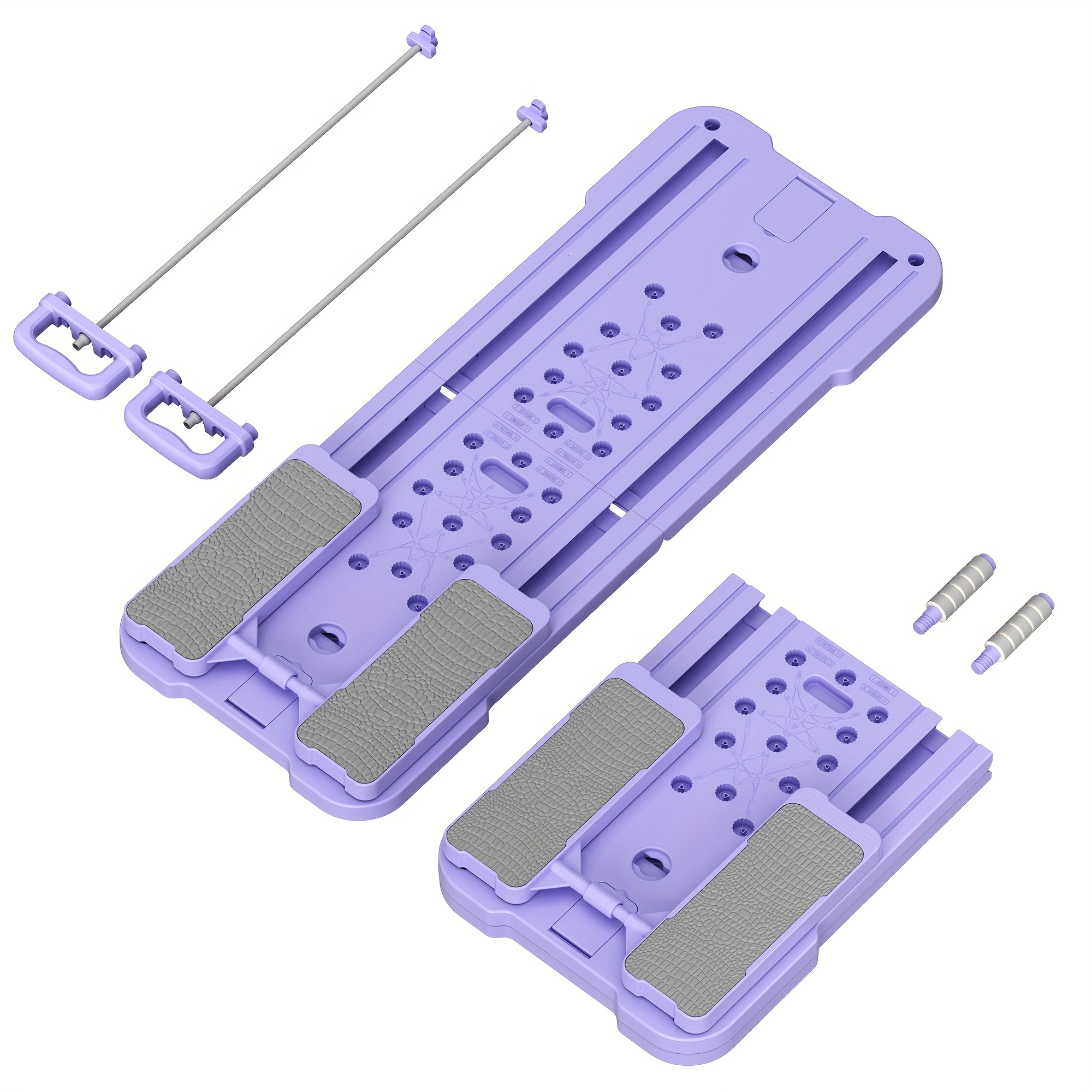 TEMU Split-design Pilates Board For Home Foldable, Reformer Machine, Pilates Equipment, Foldable Reformer Pilates Machine For Home Workout,