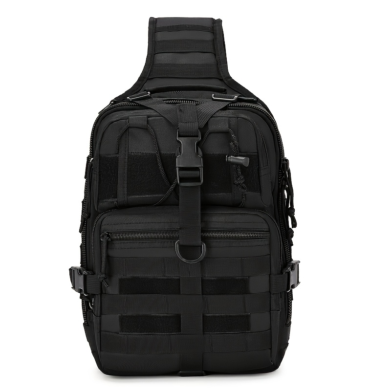 Image of Outdoor Tactical Backpack - Shoulder Bag For Travel, Hiking, And Camping With Molle System