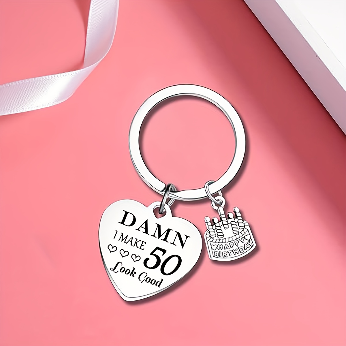 Key Chain 50th Birthday