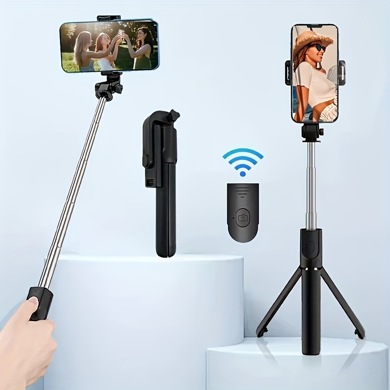 Trépied Avec Support De Téléphone Rotatif à 360 Degrés Pour Photographie, Prise De Vue Vidéo, Diffusion En Direct, Vlog, Vidéo YouTube, FaceTime, Skype, TikTok, Selfie