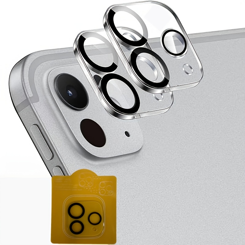 Image of 1 Pack Camera Lens Protector For Ipad Pro 11-inch/13-inch, 9h Hardness, Ultra Hd, Scratch Resistant, 2024ipad Tablet Camera Protective Film [does Not Night Shooting] []