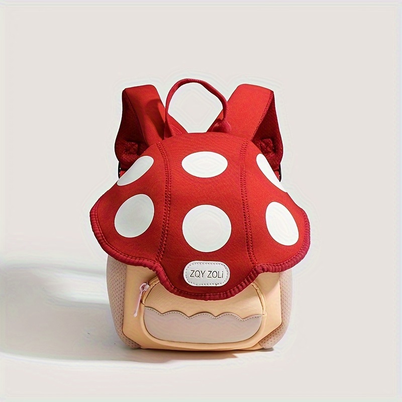 new design mini cute mushroom small backpack popular small schoolbag