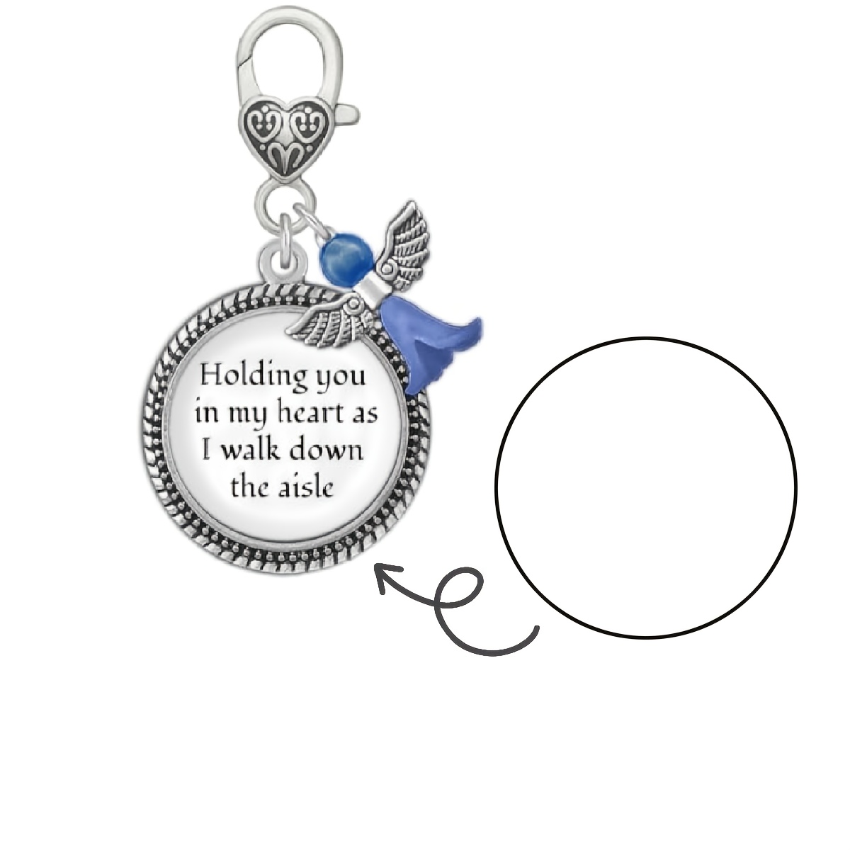 TEMU Customized Wedding Bouquets And Pendants, Customized Wedding Photos, Wedding Gifts For The Bride And Groom, Wedding Pendants And Bouquets