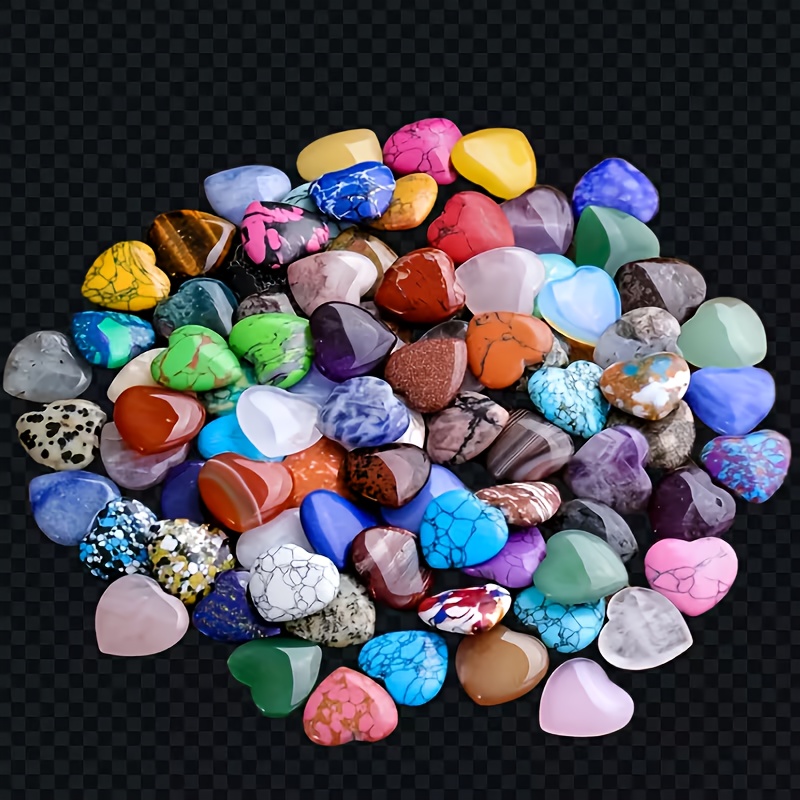 glass hearts sold on Temu United States