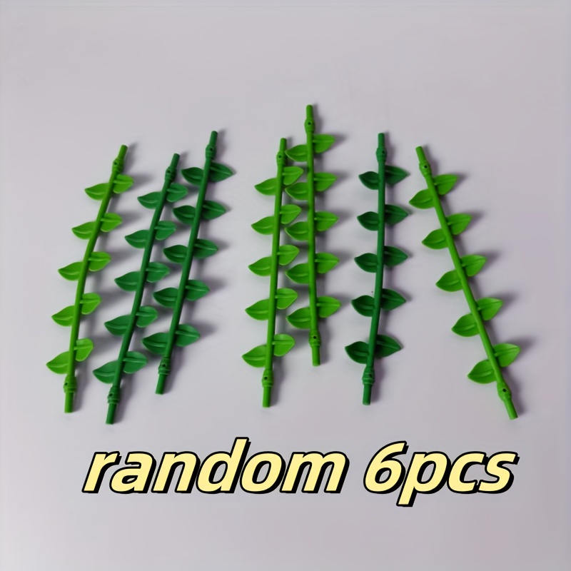Plant Vine Forest Building Blocks Additions Toy Flexible Plant Scene Building Blocks Additions Random Color