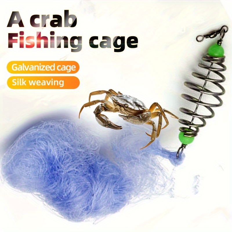 Foldable 6 hole Fishing Net Catching Shrimp Crab Lobster - Temu