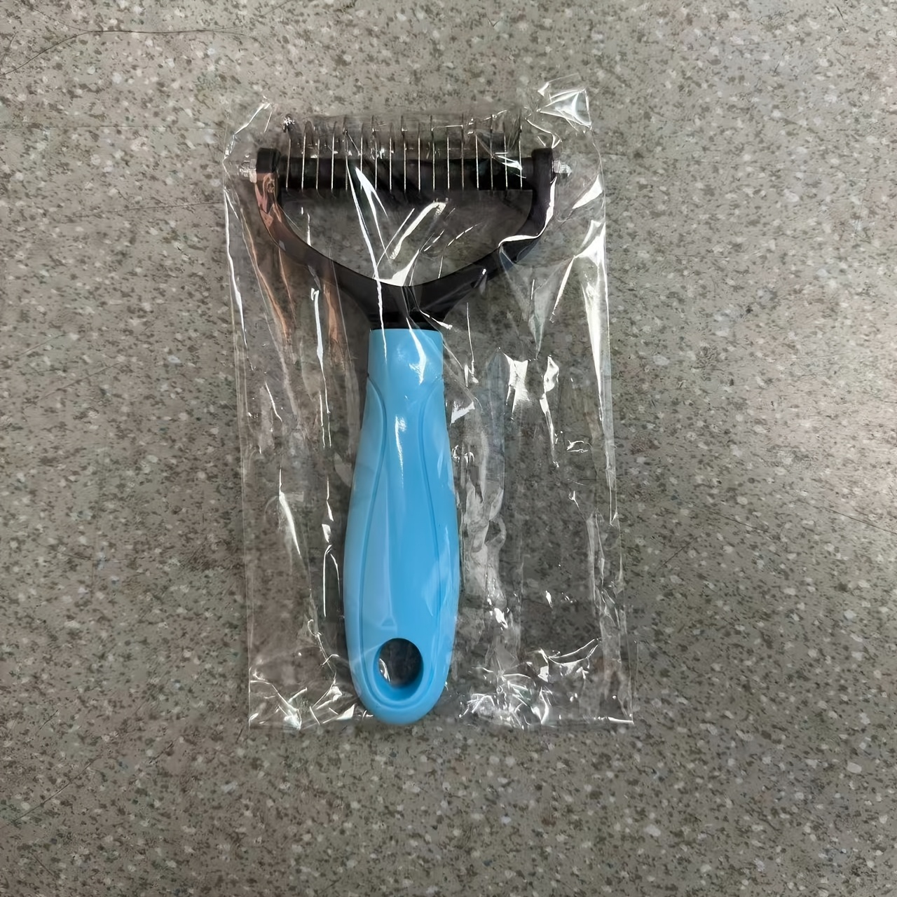 Image of Large And Small Pet Double-sided Cleaning Comb, Suitable For Pet Deshedding Brush, Dog Comb, Hair Removal Tool, Hair Cleaning Comb, Non-electric