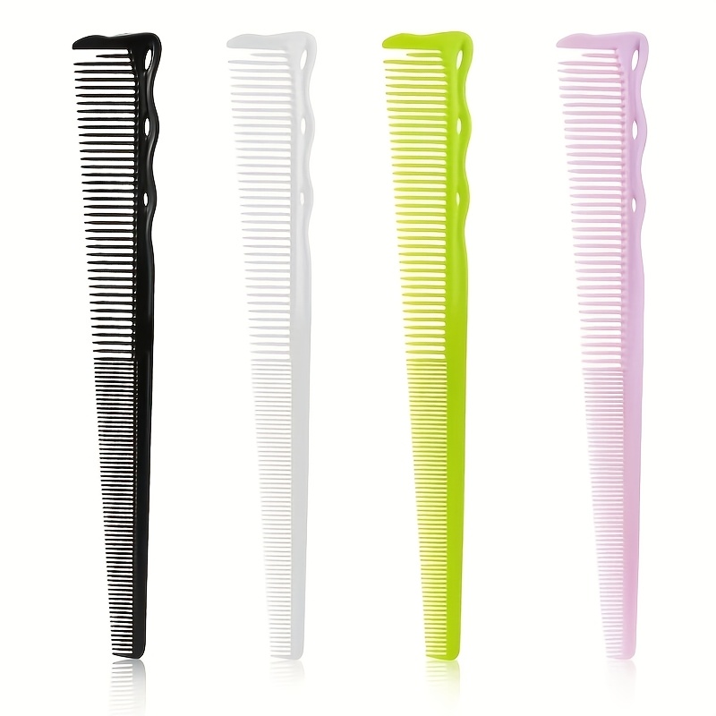 

1 Ensemble de peignes pour coiffer les cheveux en salon, poils en plastique ABS , type de cheveux normal, de tailles de , du coiffeur