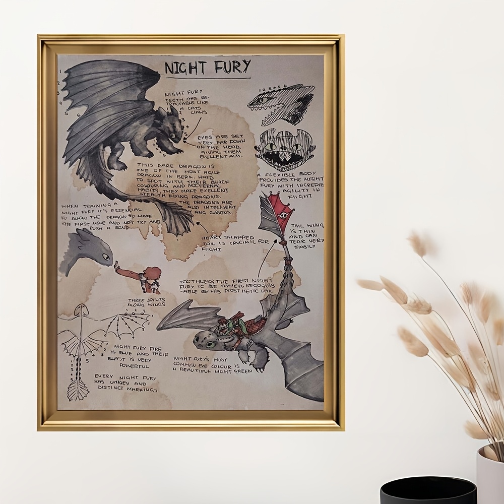 

sur Toile de de Dragon - Design de Dragon dans le Ciel de Nuit, pour la Décoration de & du Bureau, Cadeau Idéal pour les Fêtes