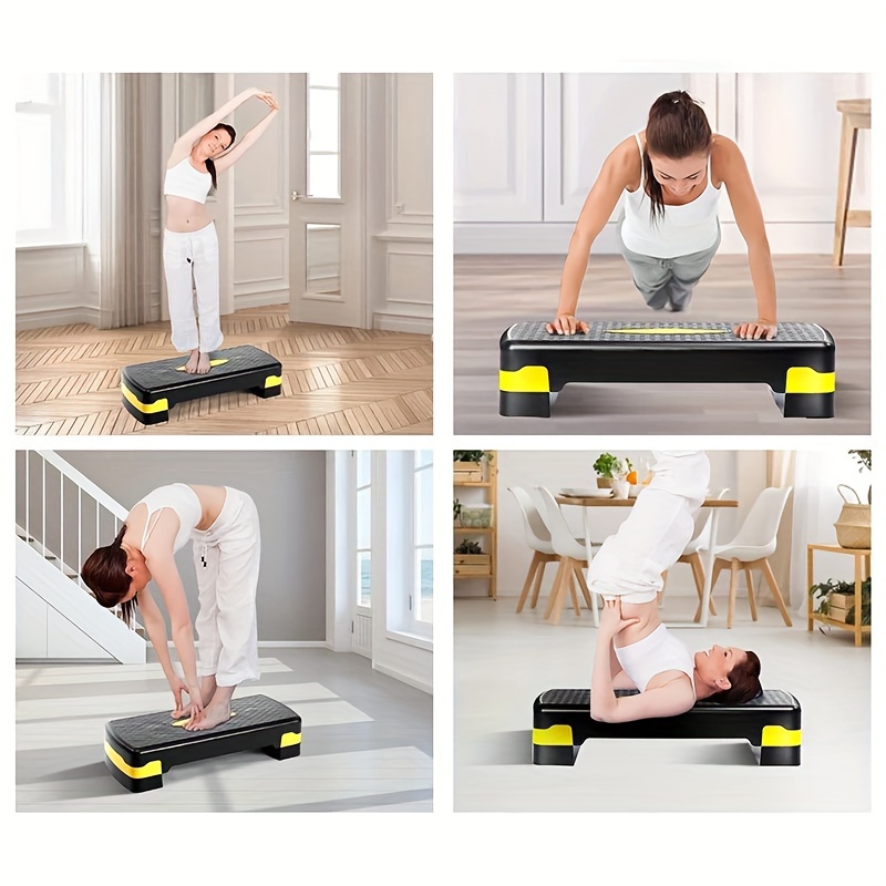 1pc of Adjustable Yoga Pedal, Fitness Pedal for Gym Aerobic Exercises, Workout Equipment - Length 68 Cm / 26.77 Inches