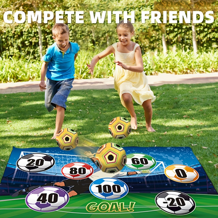 full set sticky football goal toys kids indoor outdoor play Temu