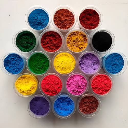 set of iron oxide in colors 10g 0 for each shade ideal for jewelry crafting candle dyeing cement work paint coloring and more versatile pigment powder suitable for beginners