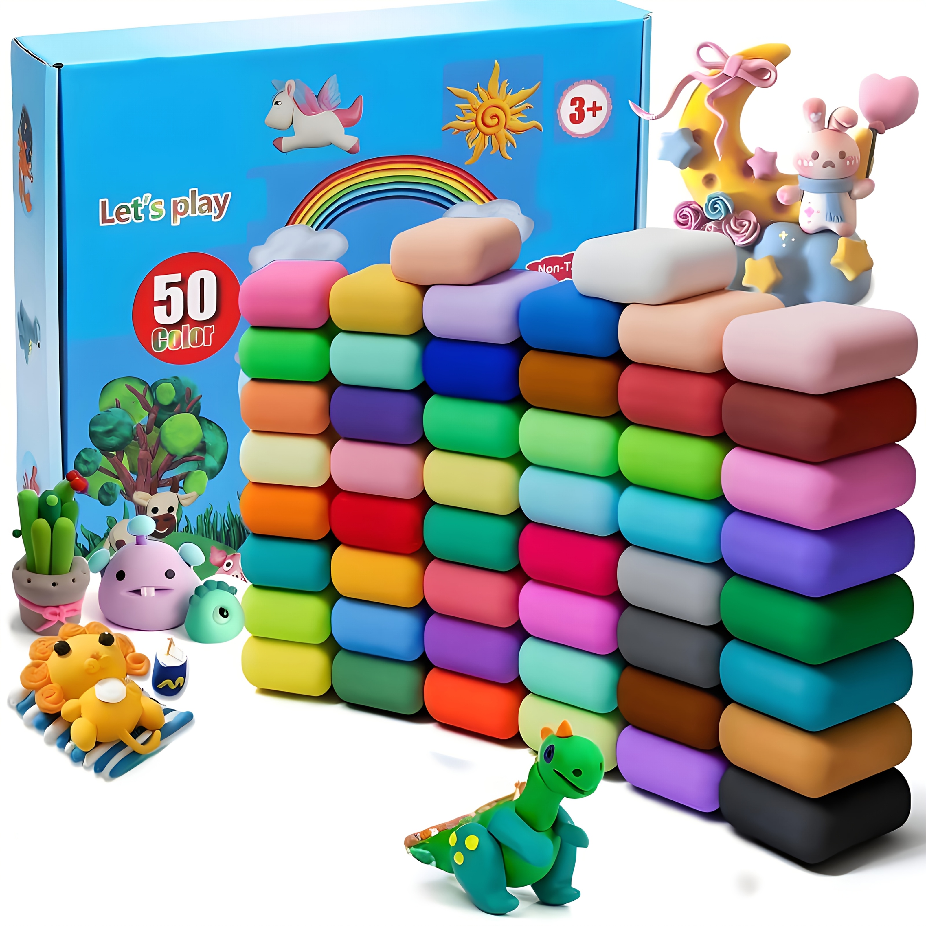 Cayola Kids Ai-Dying Caft Modeling Clay - Model Magic, 4