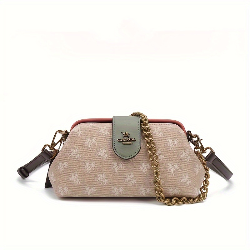 

Ladies Shoulder Bag With Pu Material And Strap - 12cm/4.72in X 25cm/9.84in