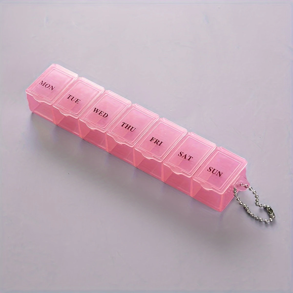 1 шт., органайзер для таблеток, 3 цвета, аптечка для таблеток на 7 дней, еженедельный держатель для планшетов, органайзер для хранения, контейнер для таблеток, разветвители для коробок для таблеток подробные сведения 6
