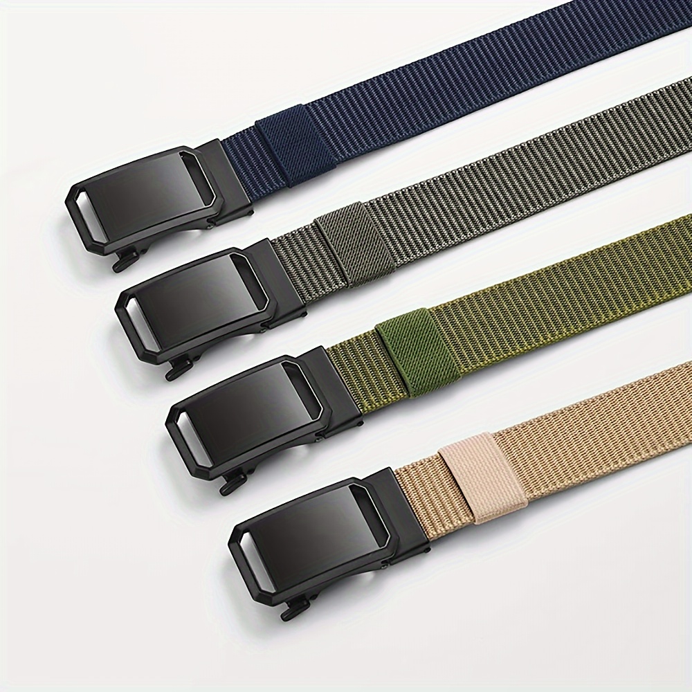 Ratchet Belts for Men Casual Rotatable Buckle Nylon Fabric – LionVII