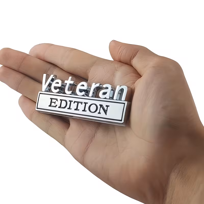 3d значок edition - abs хромированная нить, универсальная наклейка для автомобиля, грузовика, внедорожника, заднего/переднего капота, багажника, двери, аксессуар для мотоцикла, мото-наклейка | патриотический | прочная наклейка Детали 8