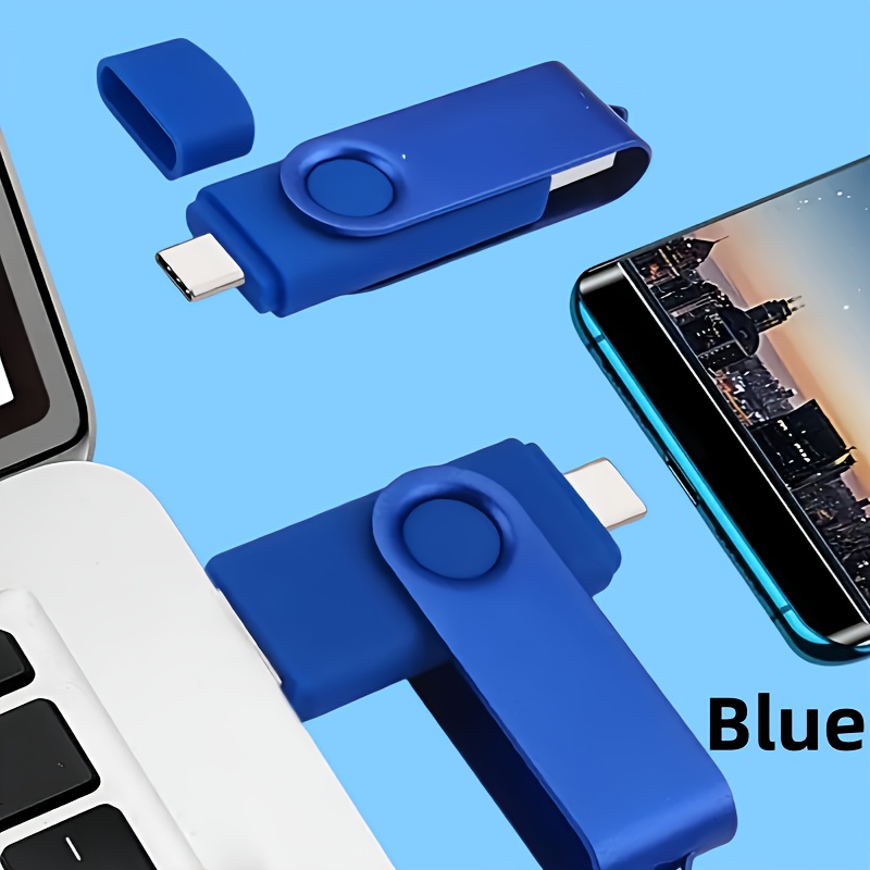 Бърз 2-в-1 USB флаш памет с Type-C и USB 2.0 опции, налична в капацитети от 512MB, 8GB, 16GB, 64GB, 100GB, 116GB и 128GB. Компактният ѝ дизайн я прави идеална за телефони, лаптопи и таблети.