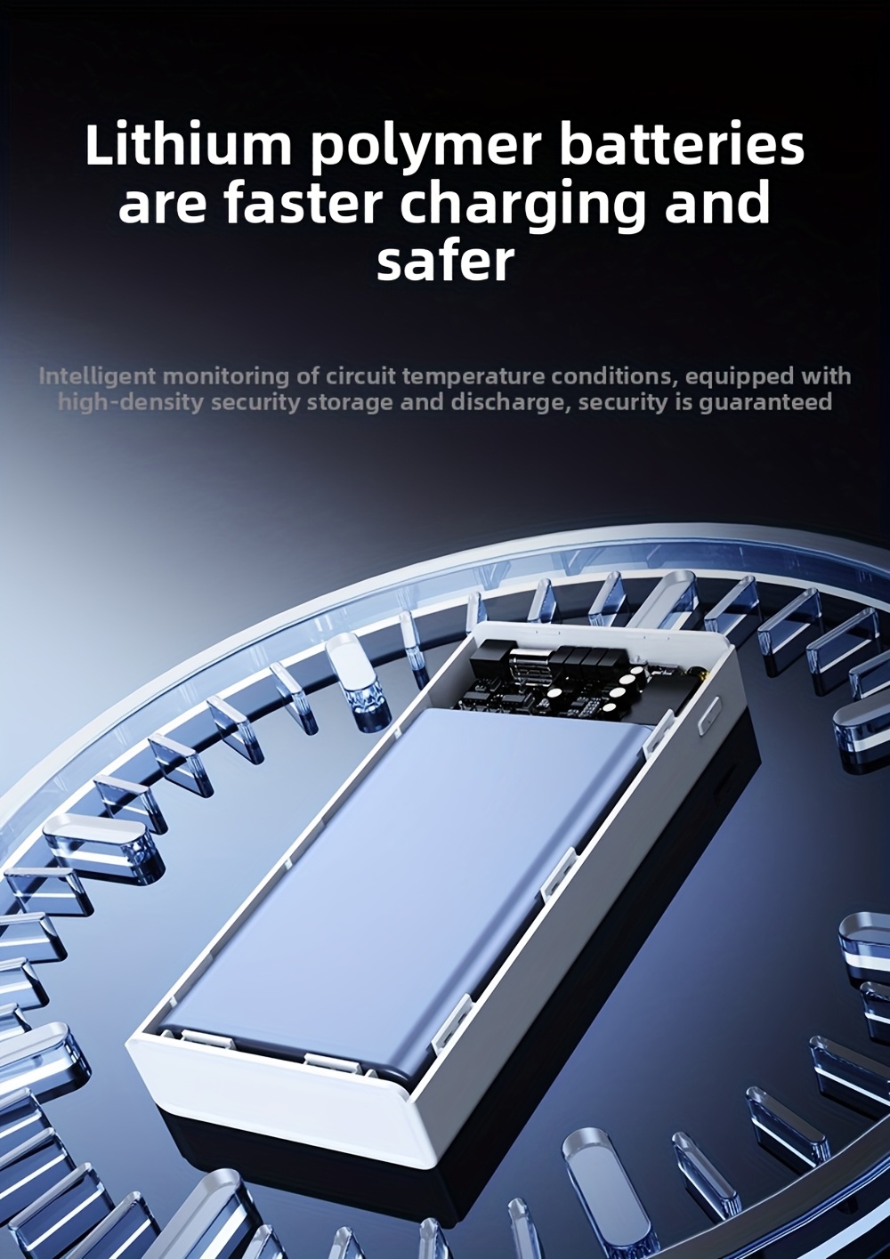 10 000mah high capacity power bank 22 5w pd fast charging 2 device   charging smart led   built in led flashlight   portable universal   for iphone 16 15 14   for samsung google   devices Product details 3