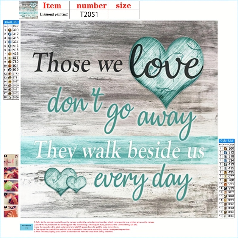 TEMU 5d Set - For Emotional , Decorative Crafts For Home And Office, And Additions For Diamond Painting