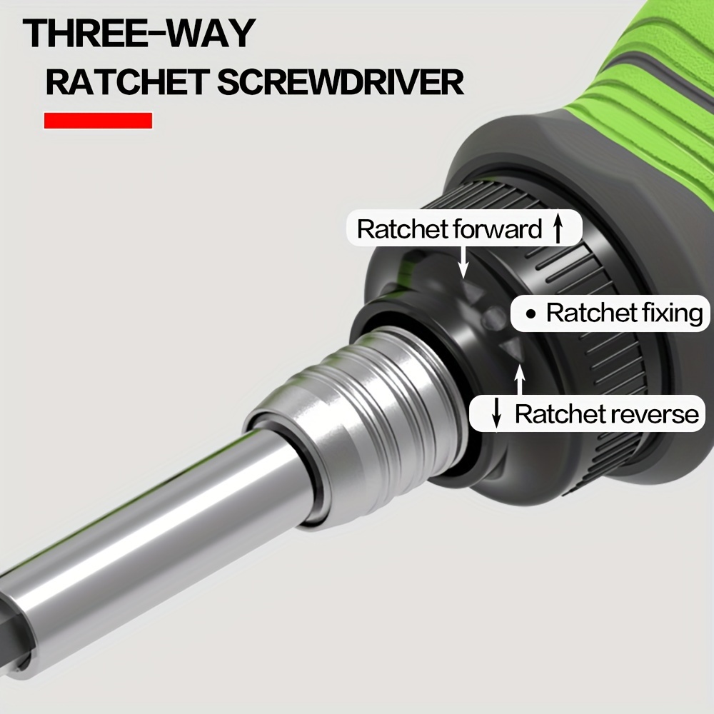 horn 11 in 1 multi function magnetic screwdriver set chrome vanadium steel rust resistant retractable with non   flat phillips hex head styles for home office indoor use orange green Product details 2