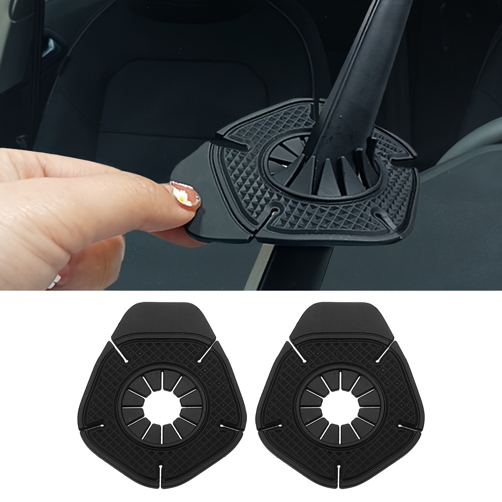 

2pcs Silicone Car Wiper Hole Covers - , Leaf Protection, Textured Grip Design For , Auto Accessories, Vehicle Dust Cover | Cover | Flexible Car Accessory