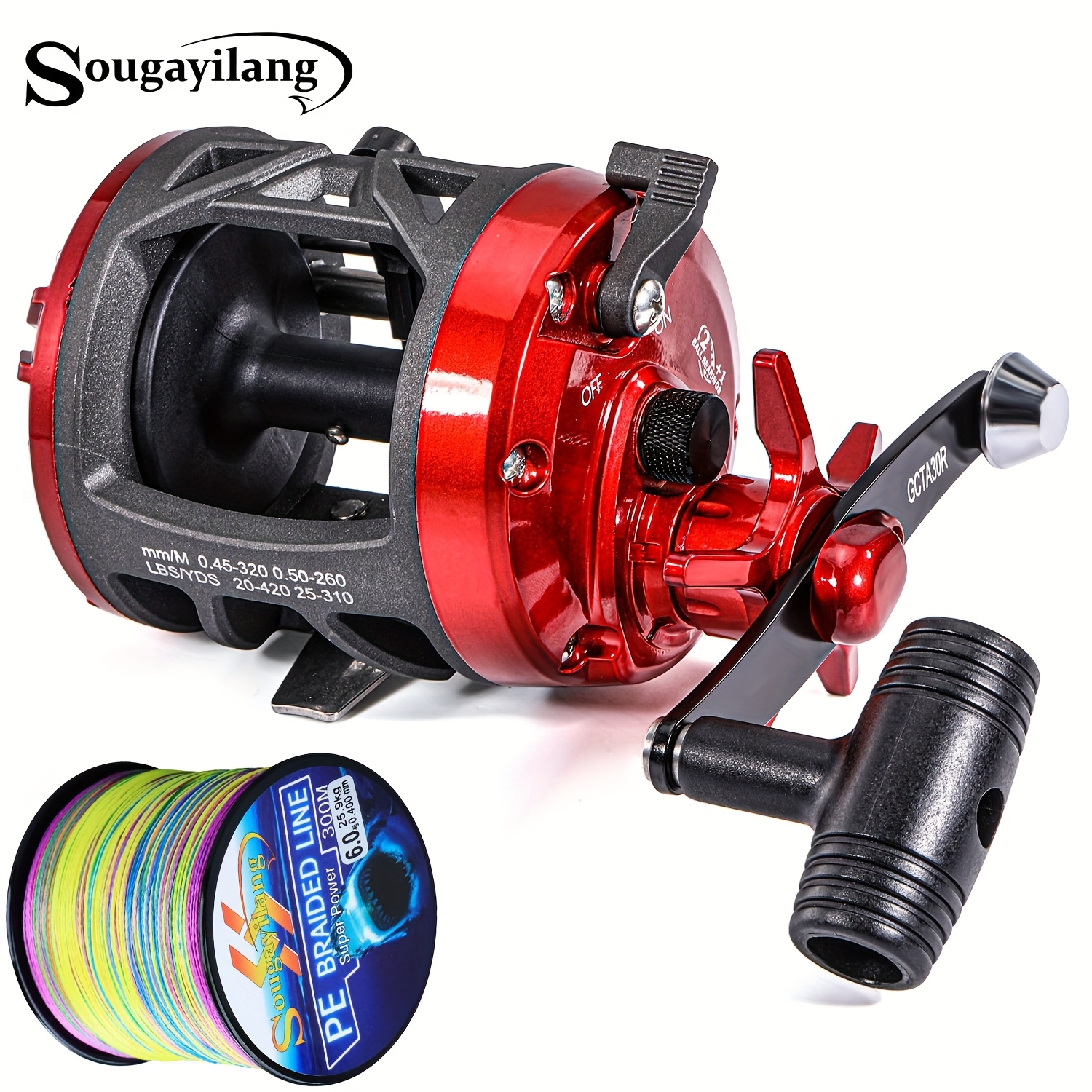 2+1 bb trolling fishing reel Temu Mauritius