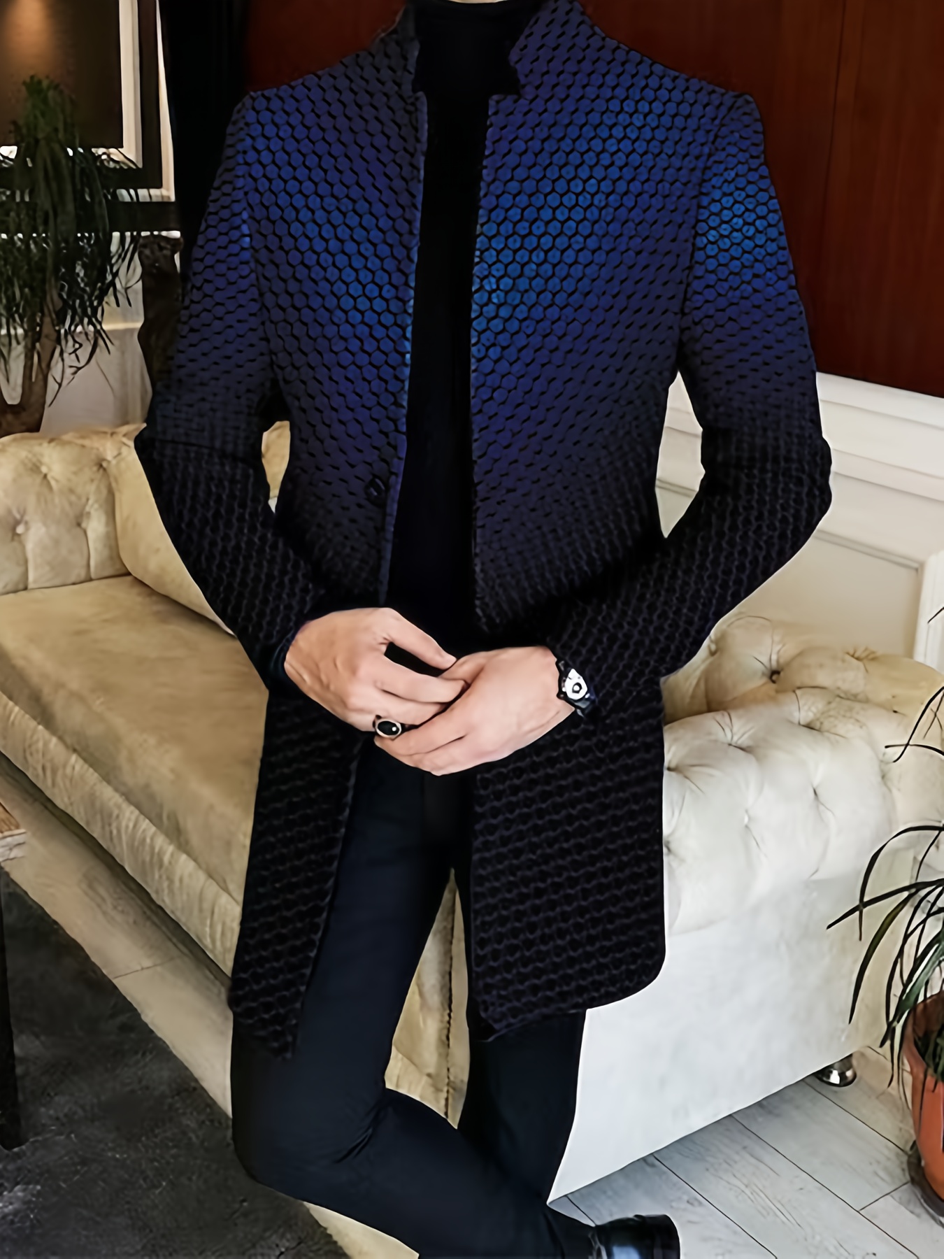 semi formal coats sold on Temu United States