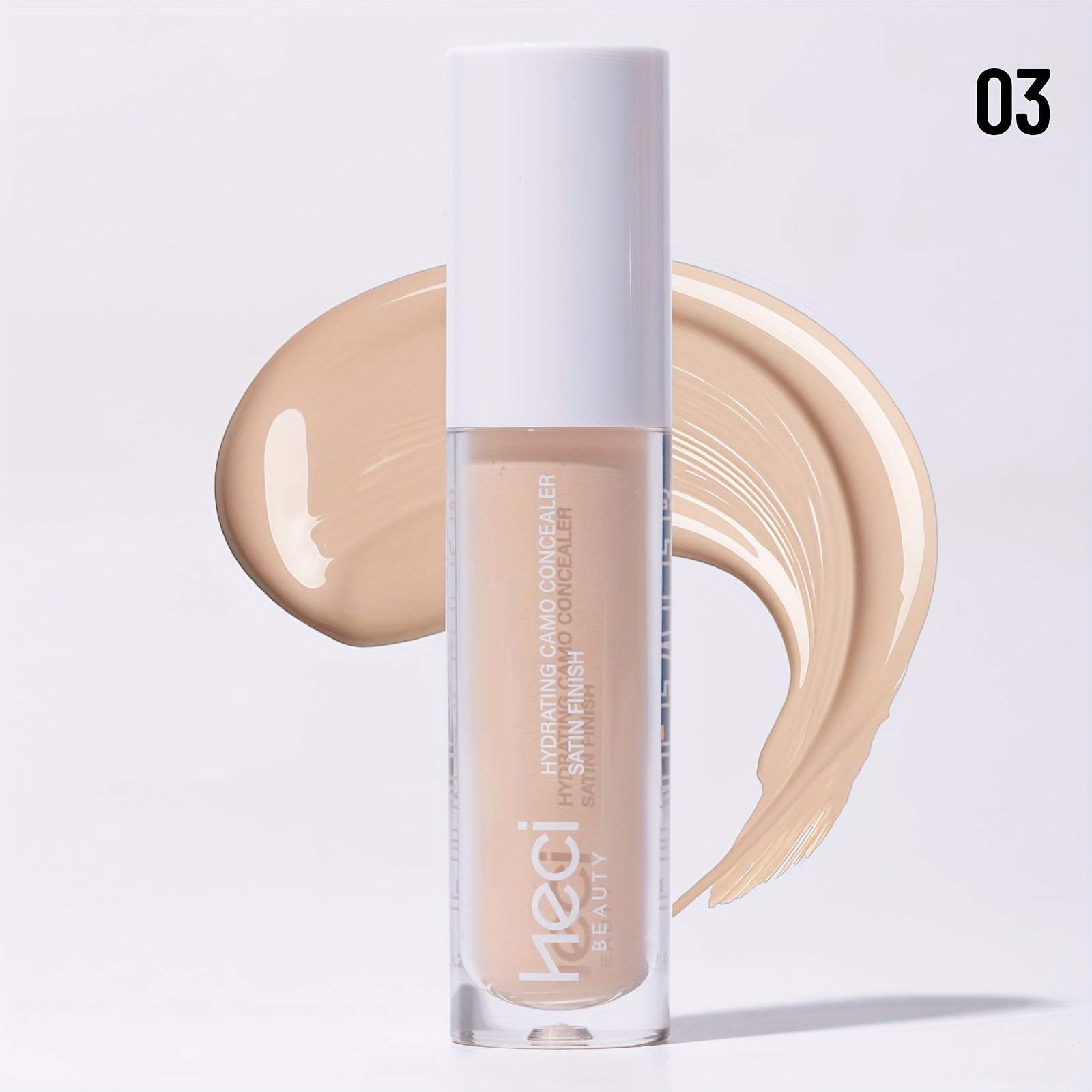 Moisturizing Liquid Foundation Concealer 2-in-1, High Concealer Dark Circles, Marks, Blemishes, Light Texture, Waterproof And Sweat-proof, 24h Long-lasting Makeup, Perfect Makeup