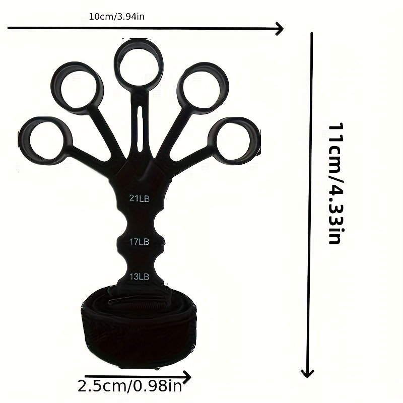 Adjustable Hand Grip Strength Trainer, Finger Strength Trainer, Finger Grip Strength Trainer