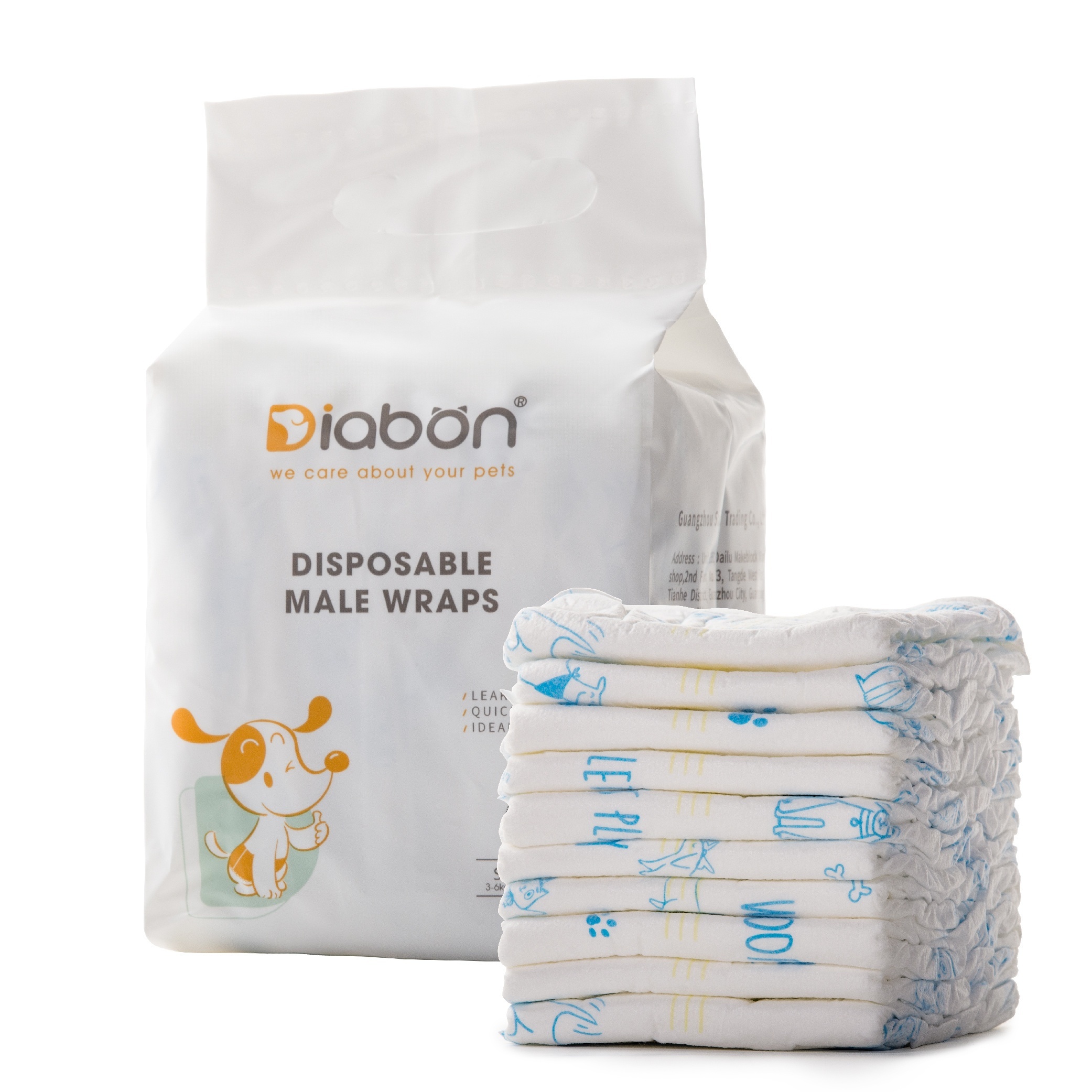 

Ultra-absorbent Disposable Dog Diapers - Leakproof & Fit For Puppies, Elderly Dogs, Incontinence & Post-surgery Recovery, Dog Reusable Diapers