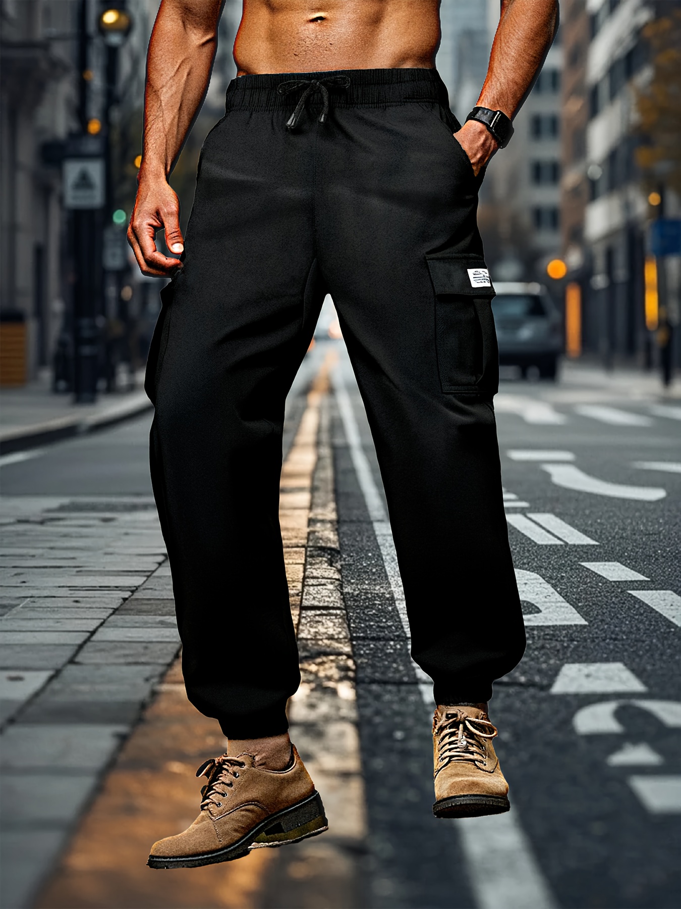 Abbigliamento da lavoro da uomo pantaloni da lavor... – Grandado