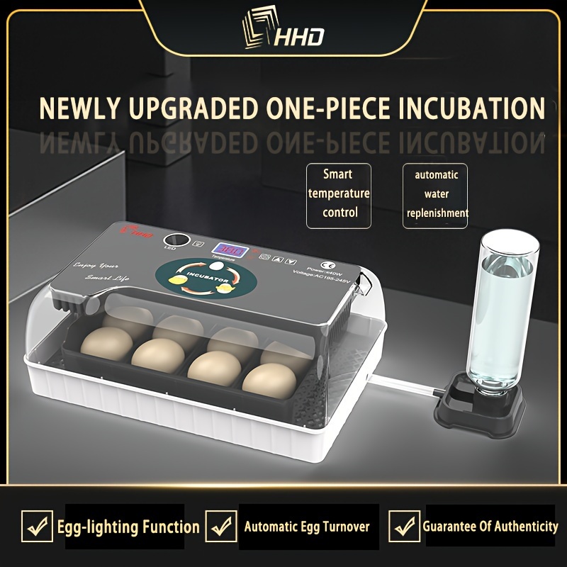 

12-egg Egg Incubator - Hatching Technology , Us , 110v/220v , And -saving For Use