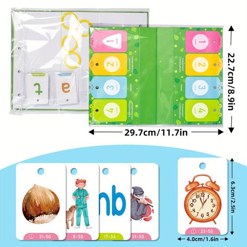 129pcs cvc word flip charts double sided desktop chart card set interactive spelling game word building cards educational spelling toy literacy learning card classroom educational toys for kids