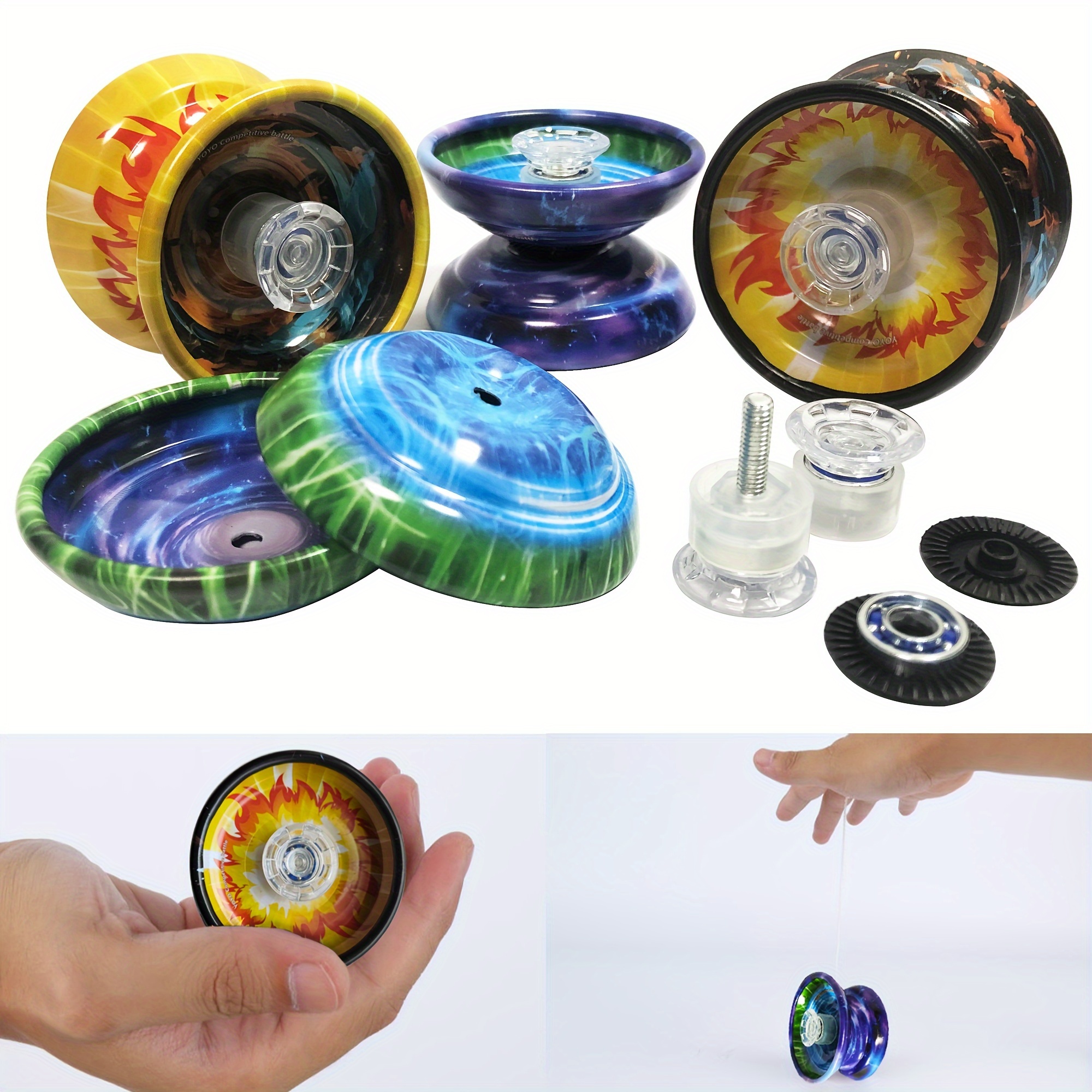 Metal Unresponsive Yoyo Detachable Diy Yoyo And Long More Suitable For
