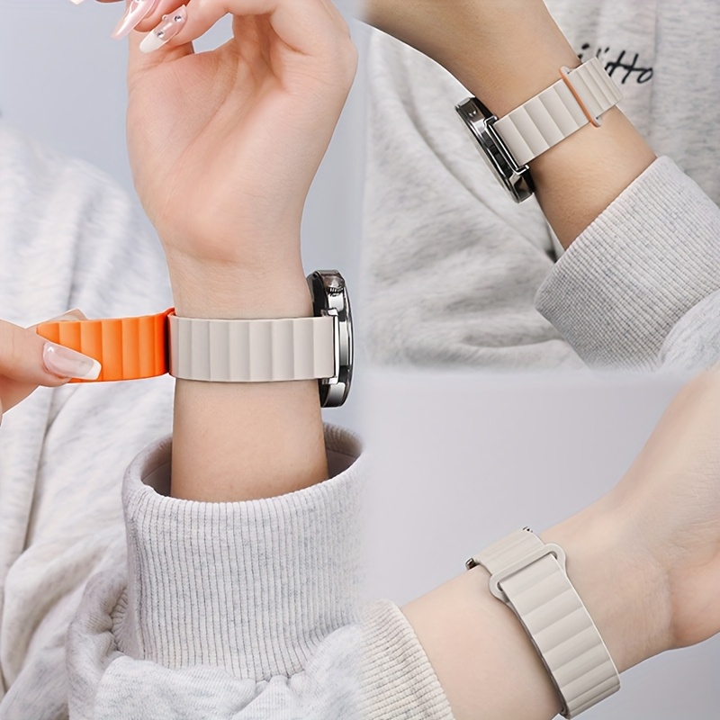 quick release silicone magnetic loop=