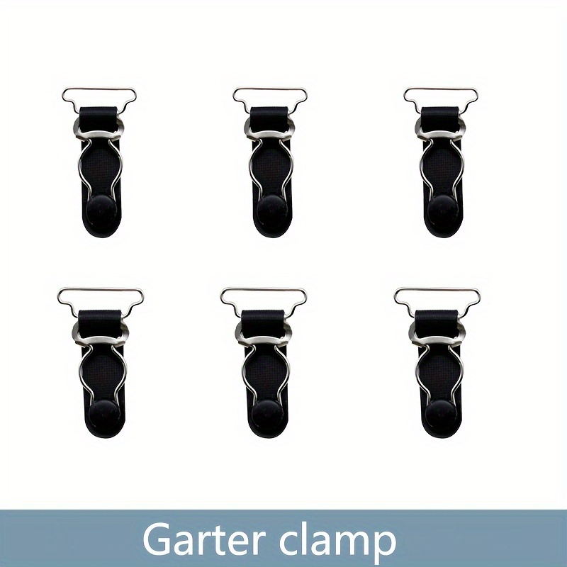 garter belt clips Garter Belt for Thigh Highs Stockings 4-Strap Easy Clip Clasps Sexy Mesh  Suspender Plus Size Garter Lingerie main image 0